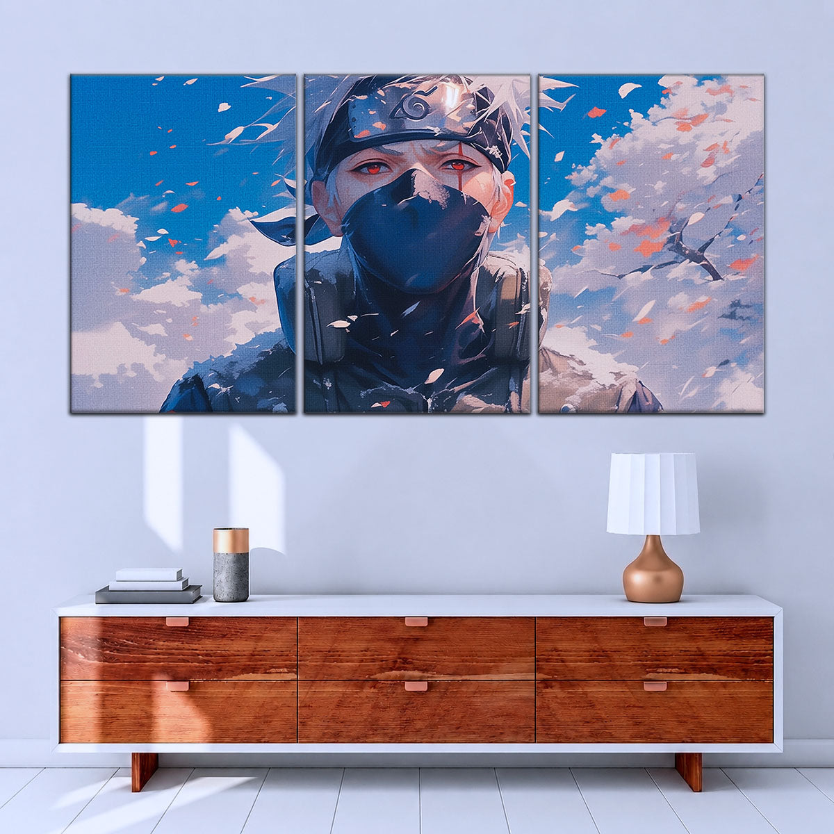 Naruto Canvas Wall Art - NA5077 - Kakashi Hatake Sharingan