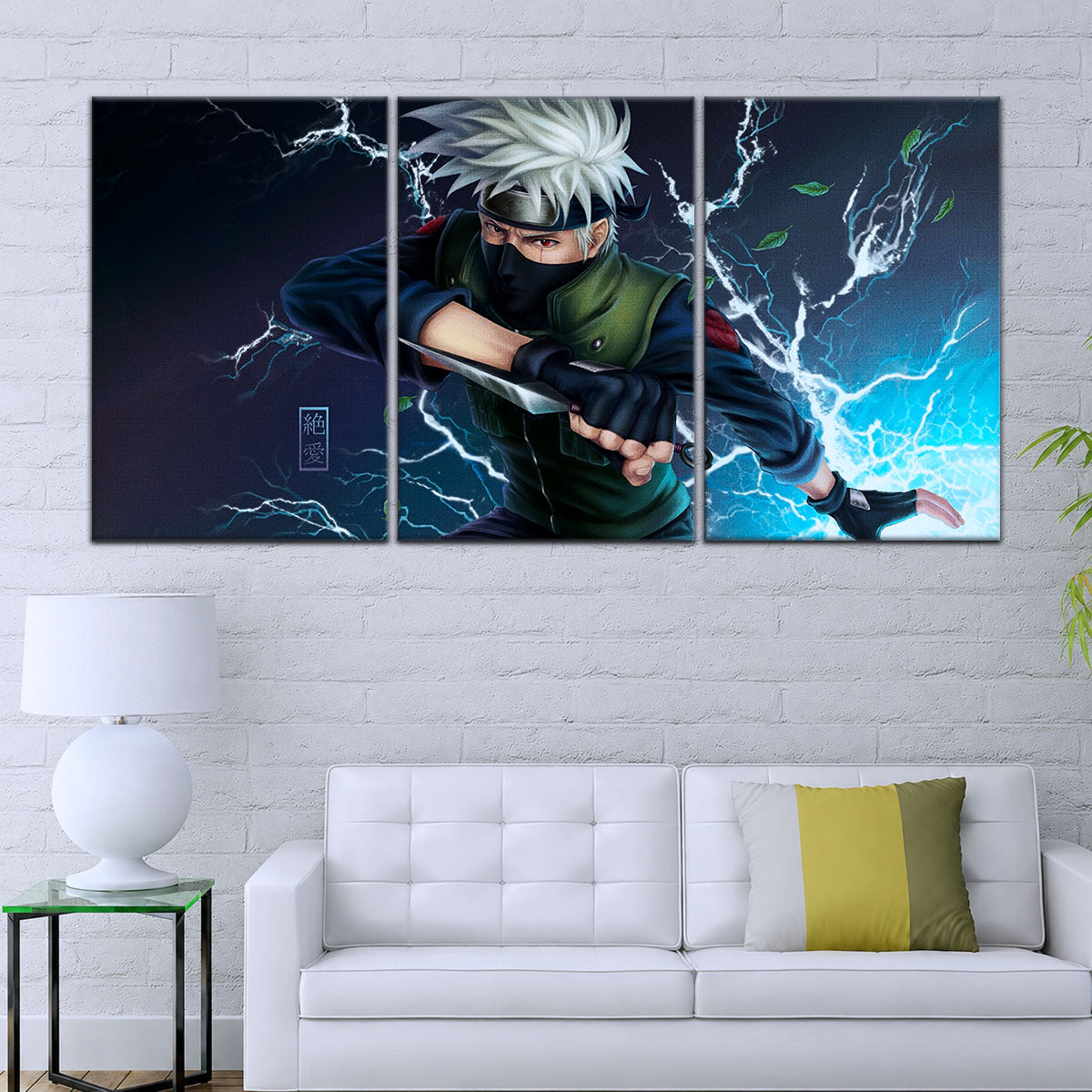 Naruto Canvas Wall Art - NA5078 - Kakashi Hatake Chidori