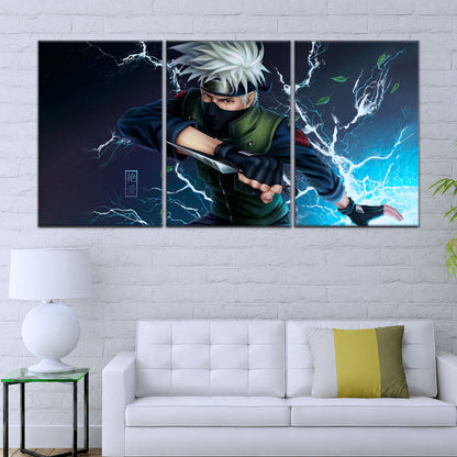 Naruto Canvas Wall Art - NA5078 - Kakashi Hatake Chidori