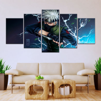 Naruto Canvas Wall Art - NA5078 - Kakashi Hatake Chidori