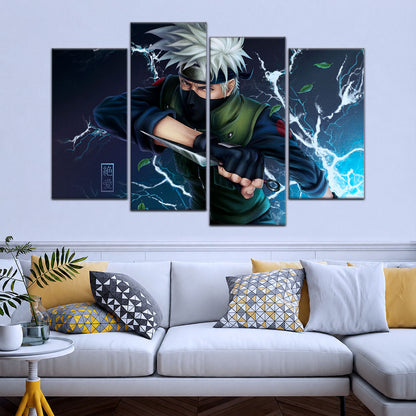 Naruto Canvas Wall Art - NA5078 - Kakashi Hatake Chidori