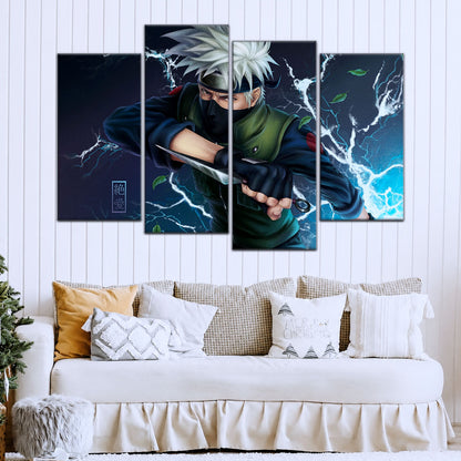 Naruto Canvas Wall Art - NA5078 - Kakashi Hatake Chidori