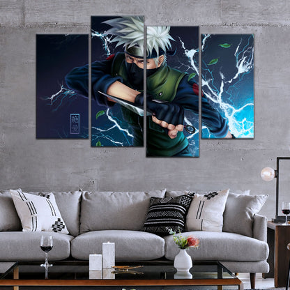 Naruto Canvas Wall Art - NA5078 - Kakashi Hatake Chidori