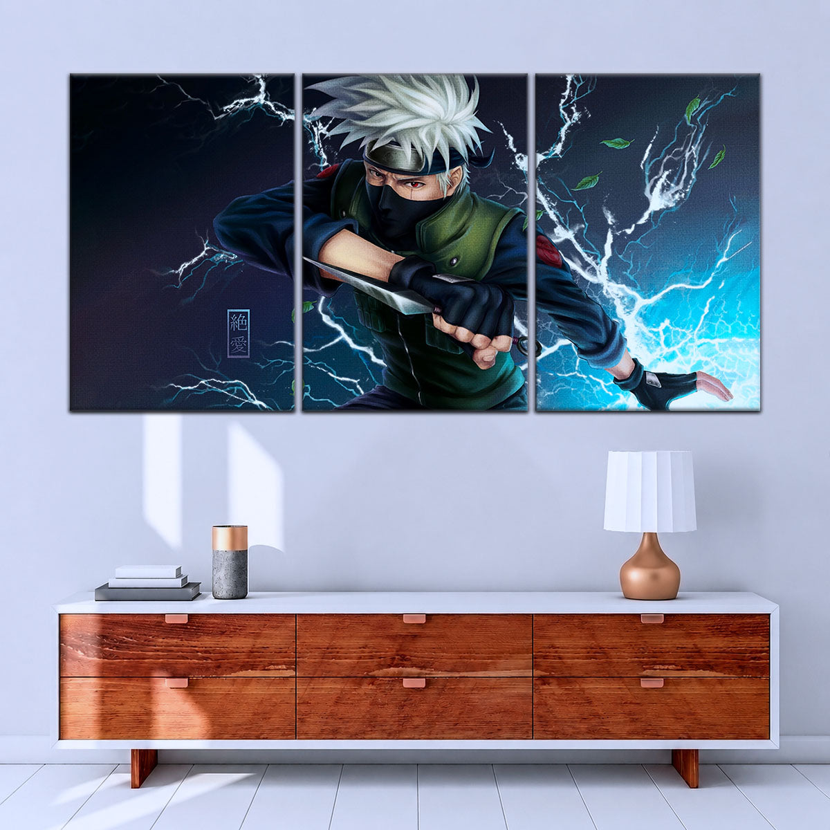 Naruto Canvas Wall Art - NA5078 - Kakashi Hatake Chidori
