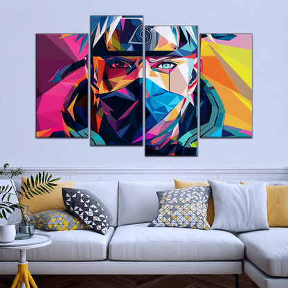 Naruto Canvas Wall Art - NA5080 - Kakashi Hatake Geometric