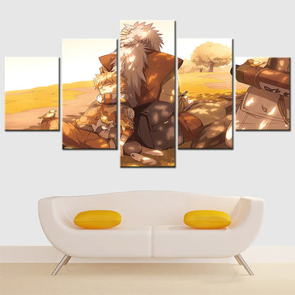 Naruto Canvas Wall Art - NA5121 - Uzumaki Naruto and Jiraiya