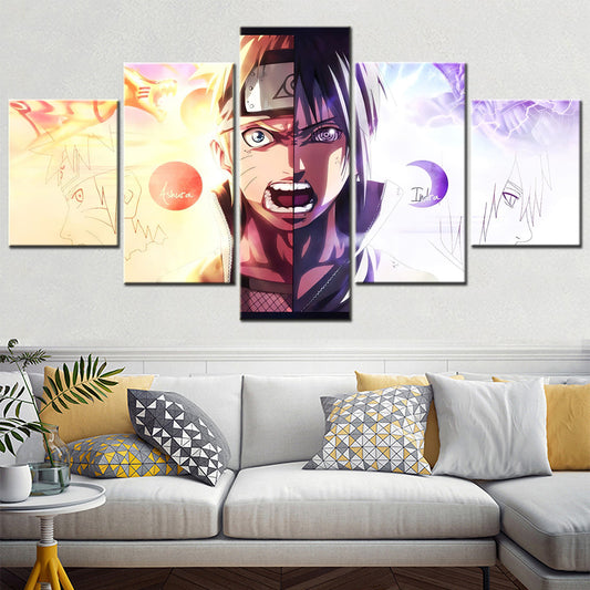Naruto Canvas Wall Art - NA5125 - Uzumaki Naruto - Uchiha Izuna