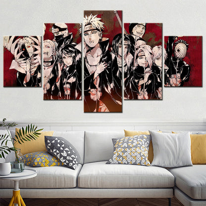 Naruto Canvas Wall Art - NA5130 - Uzumaki Naruto - Uchiha Sasuke - Itachi - Kakashi - Minato