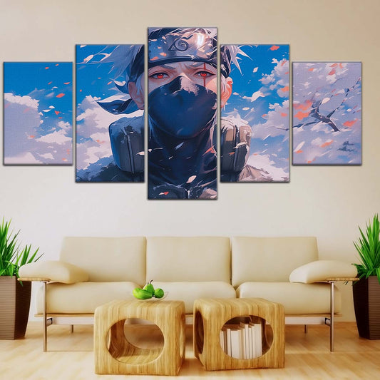 Naruto Wall Art - NA5077 - Kakashi Hatake - Kakashi's Sharingan - Naruto Poster - Naruto Canvas