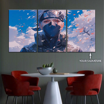 Naruto Wall Art - NA5077 - Kakashi Hatake - Kakashi's Sharingan - Naruto Poster - Naruto Canvas