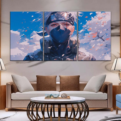 Naruto Wall Art - NA5077 - Kakashi Hatake - Kakashi's Sharingan - Naruto Poster - Naruto Canvas
