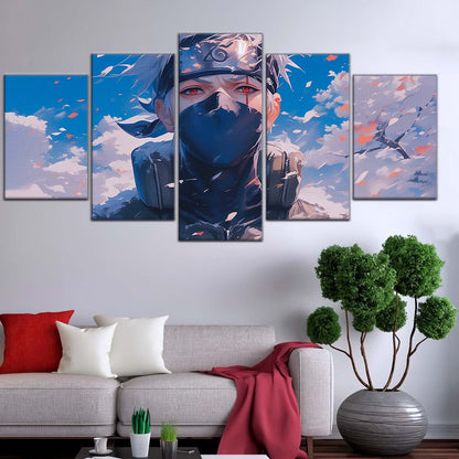 Naruto Wall Art - NA5077 - Kakashi Hatake - Kakashi's Sharingan - Naruto Poster - Naruto Canvas