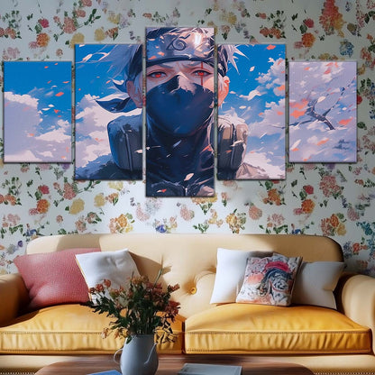 Naruto Wall Art - NA5077 - Kakashi Hatake - Kakashi's Sharingan - Naruto Poster - Naruto Canvas