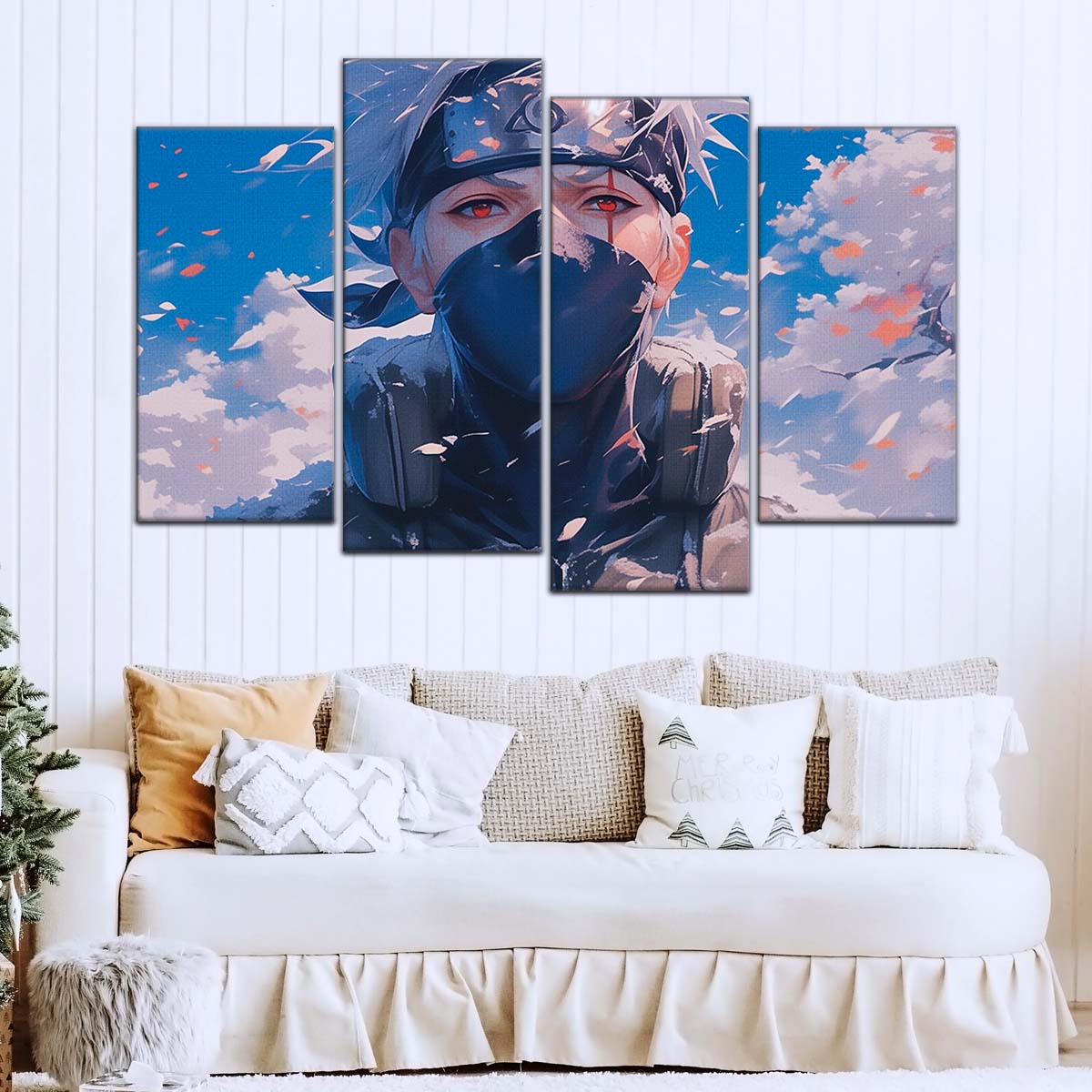 Naruto Wall Art - NA5077 - Kakashi Hatake - Kakashi's Sharingan - Naruto Poster - Naruto Canvas