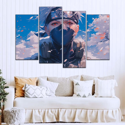 Naruto Wall Art - NA5077 - Kakashi Hatake - Kakashi's Sharingan - Naruto Poster - Naruto Canvas