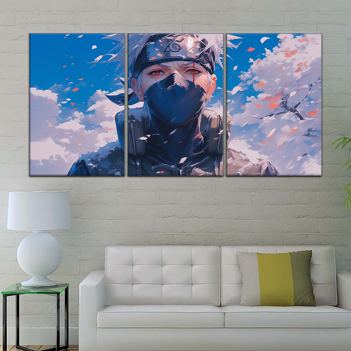 Naruto Wall Art - NA5077 - Kakashi Hatake - Kakashi's Sharingan - Naruto Poster - Naruto Canvas