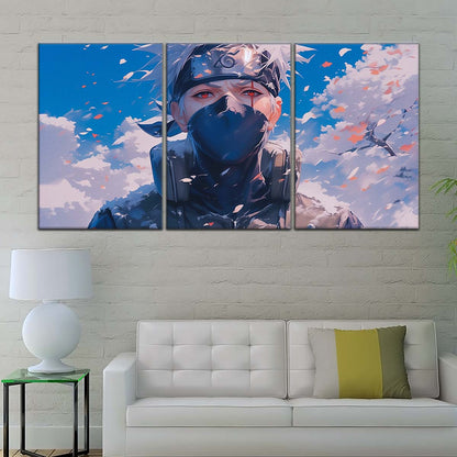 Naruto Wall Art - NA5077 - Kakashi Hatake - Kakashi's Sharingan - Naruto Poster - Naruto Canvas