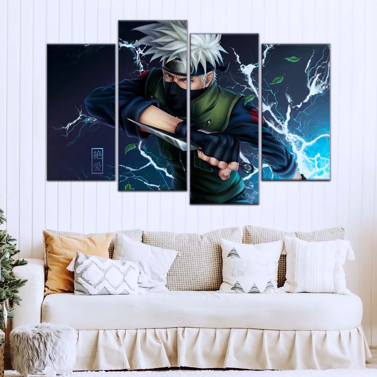 Naruto Wall Art - NA5078 - Kakashi Hatake - Chidori Kakashi - Naruto Poster - Naruto Canvas