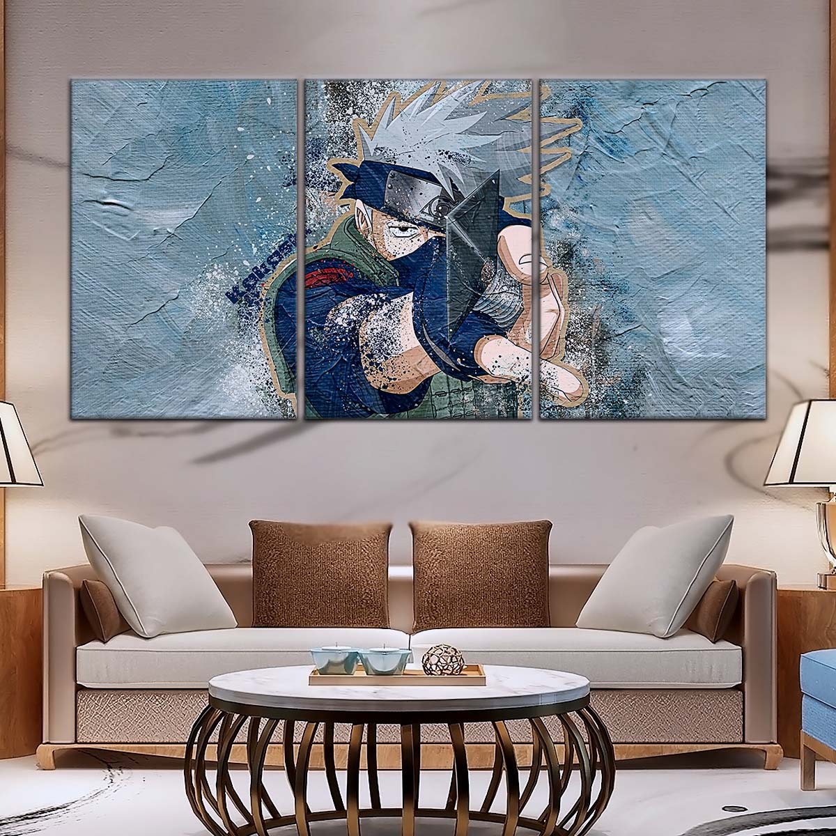 Naruto Wall Art - NA5079 - Kakashi Hatake - Naruto Poster - Naruto Canvas