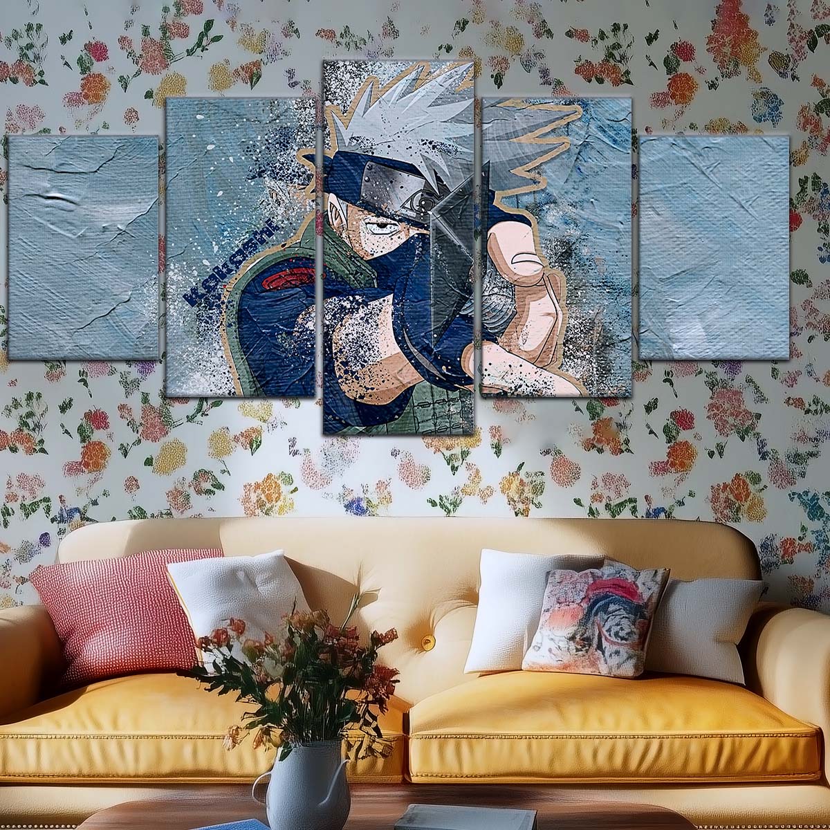 Naruto Wall Art - NA5079 - Kakashi Hatake - Naruto Poster - Naruto Canvas