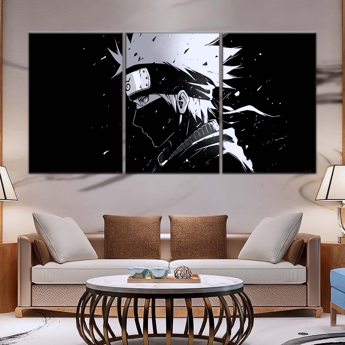 Naruto Wall Art - NA5081 - Kakashi Hatake - Naruto Poster - Naruto Canvas