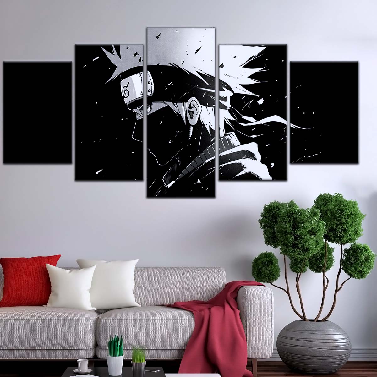 Naruto Wall Art - NA5081 - Kakashi Hatake - Naruto Poster - Naruto Canvas