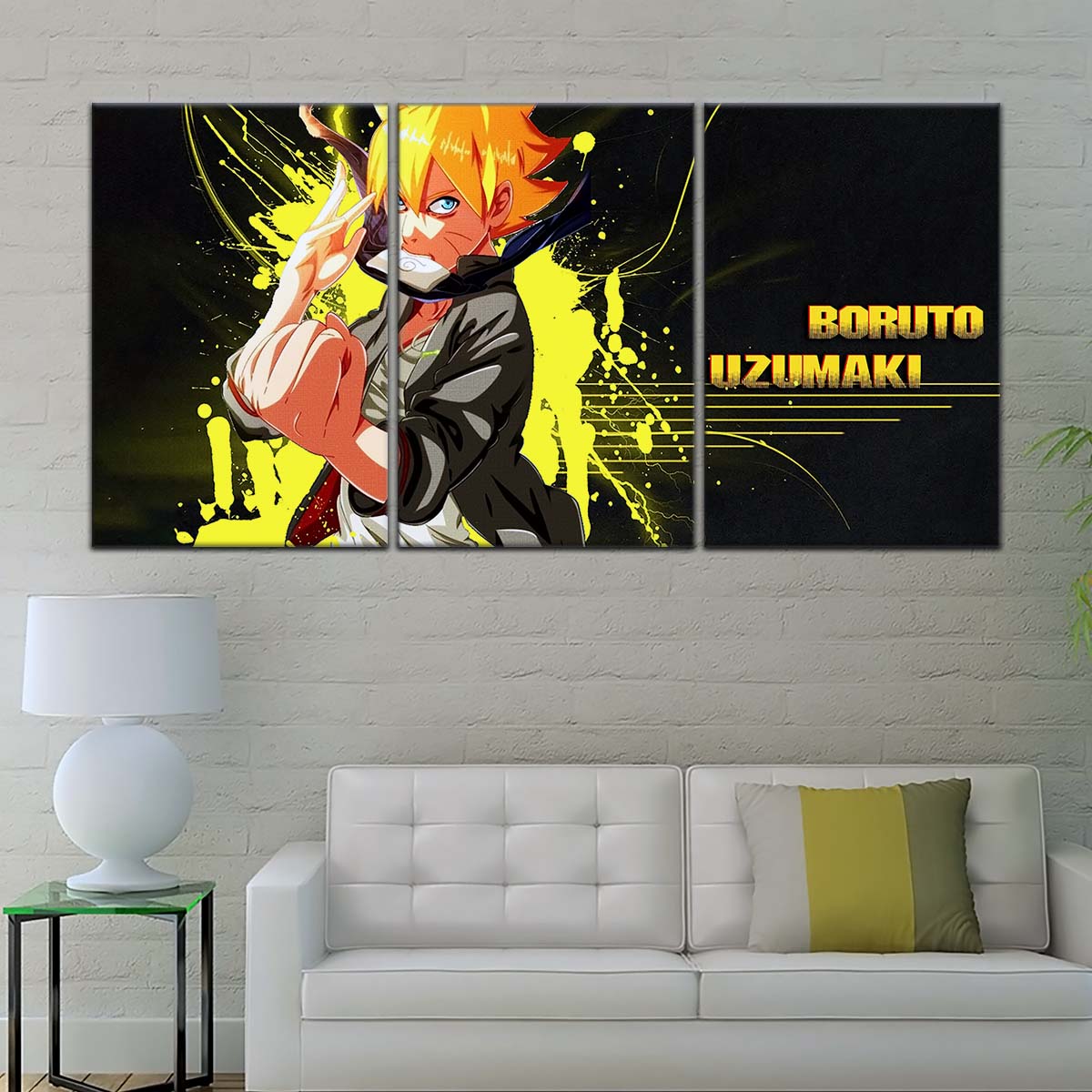 Naruto Wall Art - NA5082 - Boruto Uzumaki - Dynamic Ninja Power Unleashed - Naruto Poster - Naruto Canvas