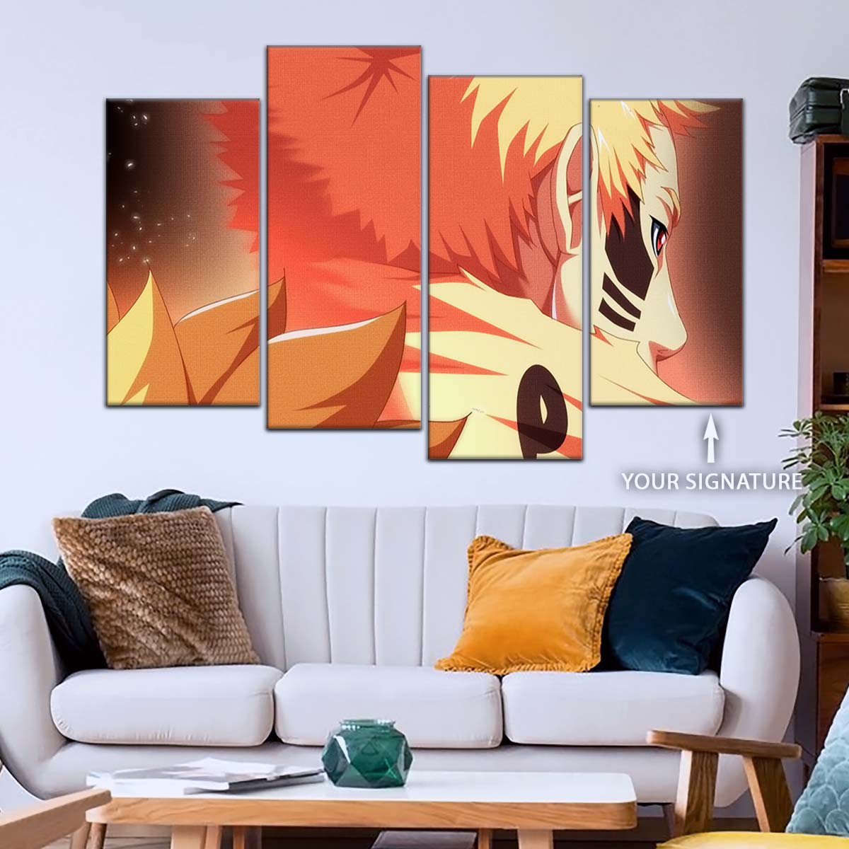 Naruto Wall Art - NA5084 - Naruto Uzumaki - Sasuke Uchiha - Naruto Poster - Naruto Canvas