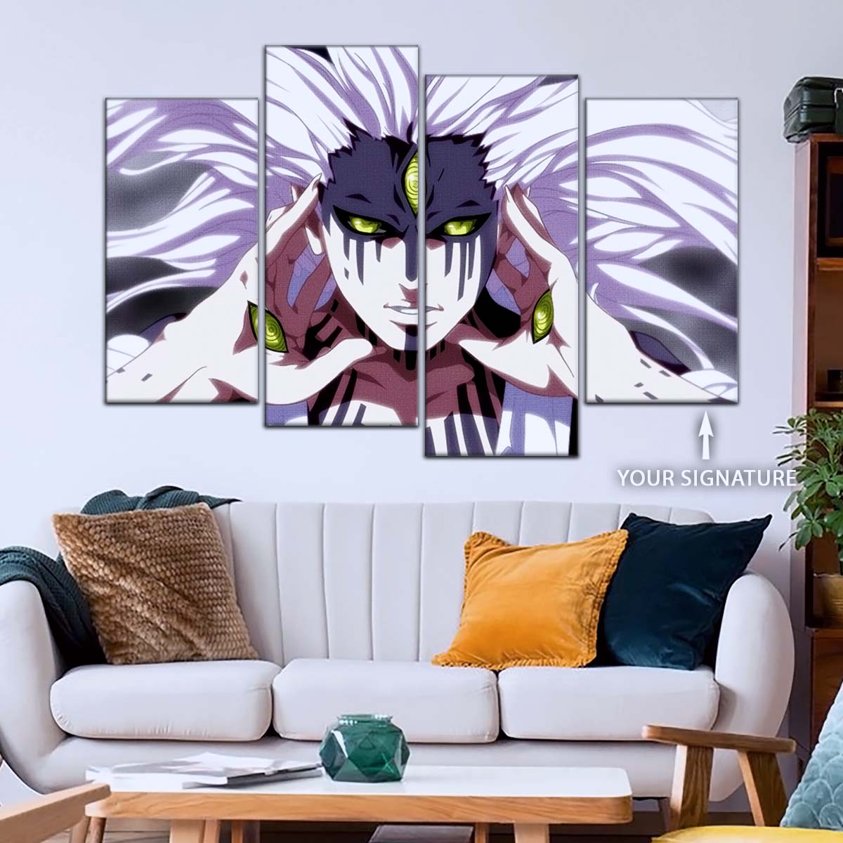 Naruto Wall Art - NA5085 - Momoshiki Ōtsutsuki Epic - Boruto Anime Power Unleashed - Naruto Poster - Naruto Canvas