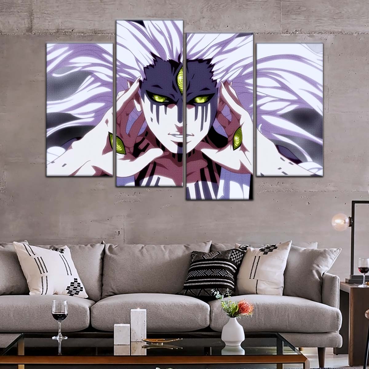 Naruto Wall Art - NA5085 - Momoshiki Ōtsutsuki Epic - Boruto Anime Power Unleashed - Naruto Poster - Naruto Canvas