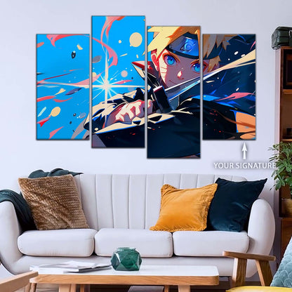 Naruto Wall Art - NA5090 - Boruto Uzumaki - Naruto Poster - Naruto Canvas