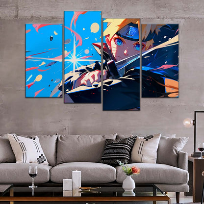 Naruto Wall Art - NA5090 - Boruto Uzumaki - Naruto Poster - Naruto Canvas