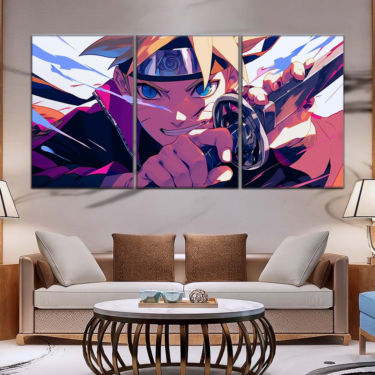 Naruto Wall Art - NA5091 - Boruto Uzumaki Ninja Determination - Naruto Poster - Naruto Canvas