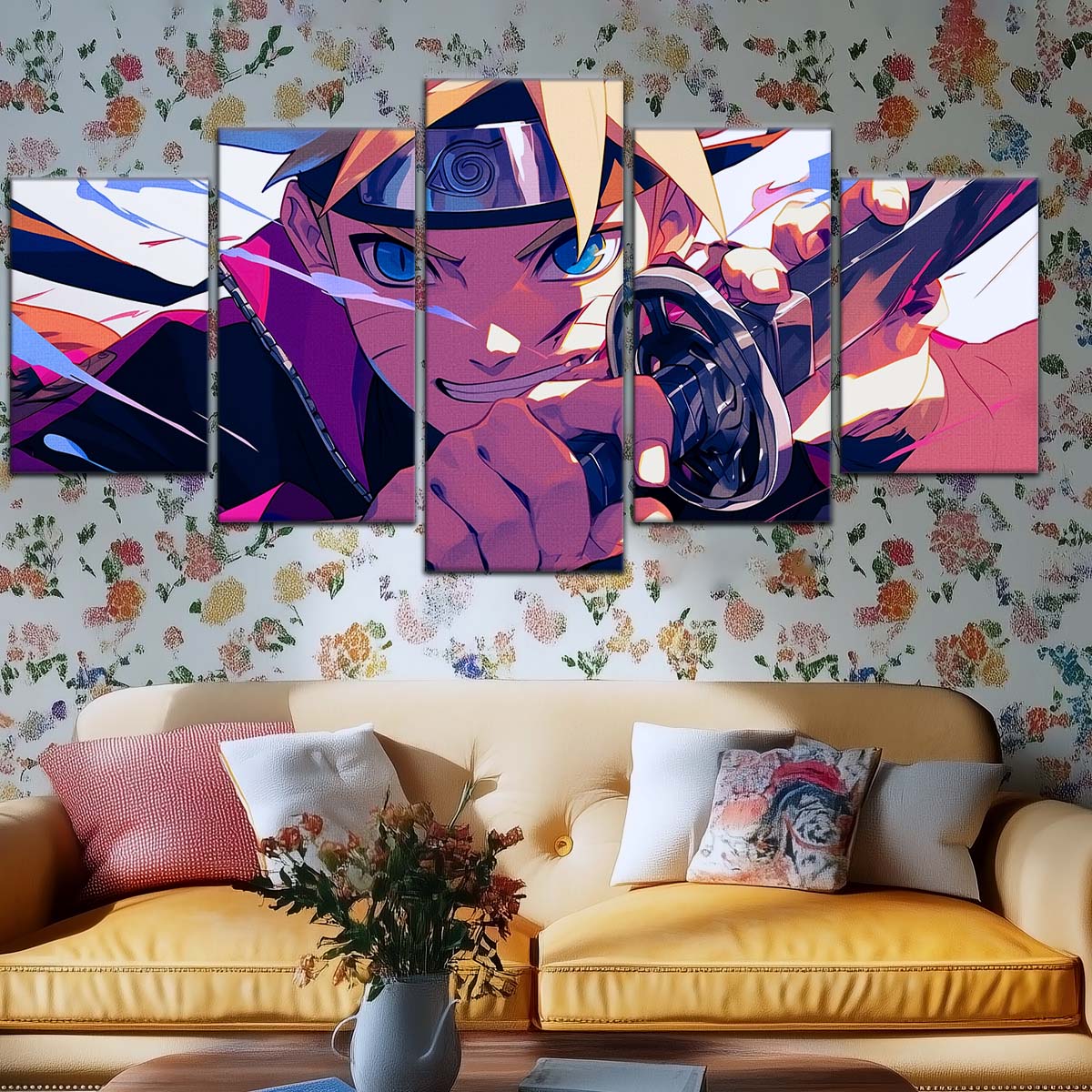 Naruto Wall Art - NA5091 - Boruto Uzumaki Ninja Determination - Naruto Poster - Naruto Canvas