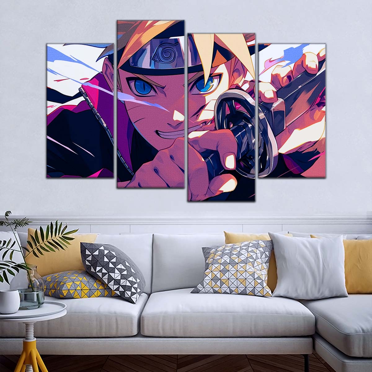 Naruto Wall Art - NA5091 - Boruto Uzumaki Ninja Determination - Naruto Poster - Naruto Canvas