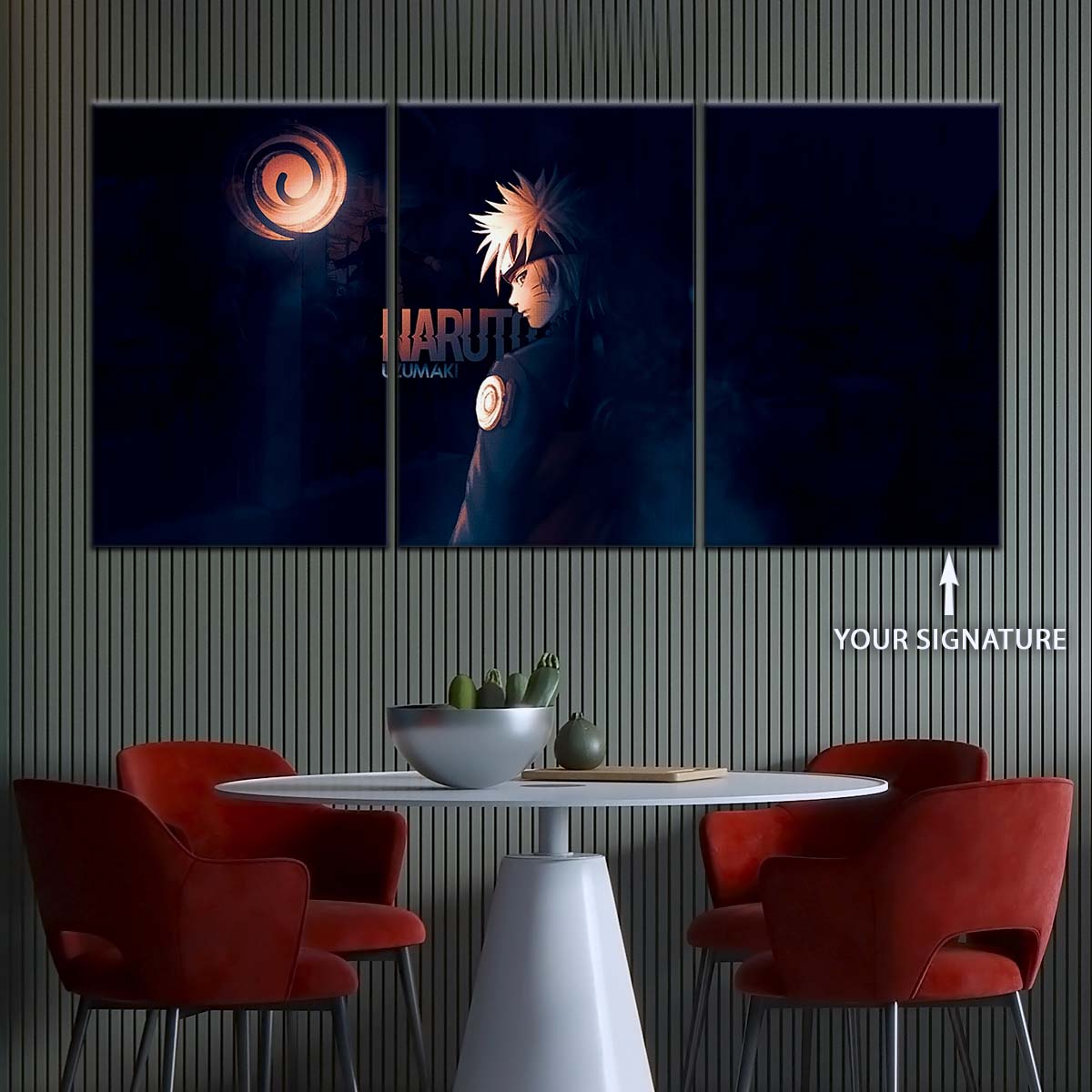 Naruto Wall Art - NA5092 - Naruto Uzumaki - Epic Anime Hero in Action - Naruto Poster - Naruto Canvas