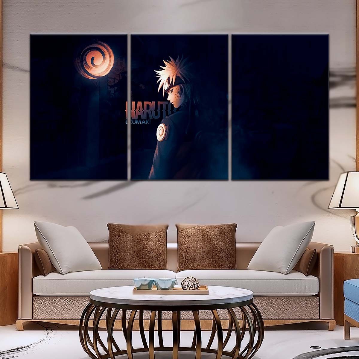 Naruto Wall Art - NA5092 - Naruto Uzumaki - Epic Anime Hero in Action - Naruto Poster - Naruto Canvas