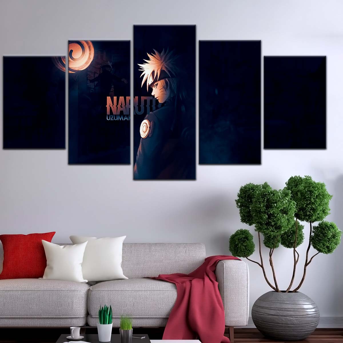 Naruto Wall Art - NA5092 - Naruto Uzumaki - Epic Anime Hero in Action - Naruto Poster - Naruto Canvas
