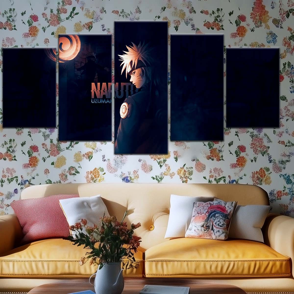 Naruto Wall Art - NA5092 - Naruto Uzumaki - Epic Anime Hero in Action - Naruto Poster - Naruto Canvas