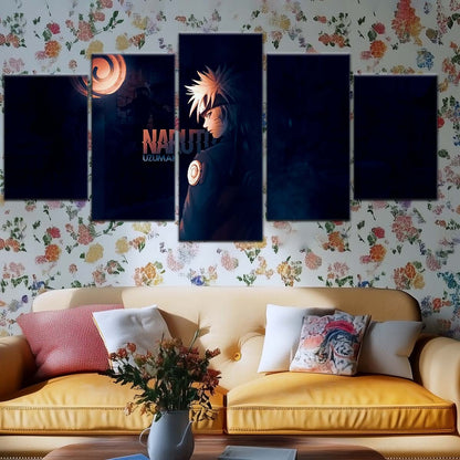 Naruto Wall Art - NA5092 - Naruto Uzumaki - Epic Anime Hero in Action - Naruto Poster - Naruto Canvas