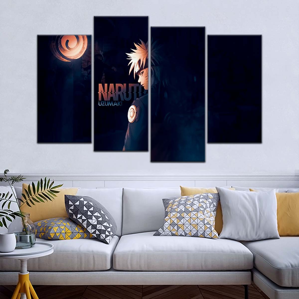 Naruto Wall Art - NA5092 - Naruto Uzumaki - Epic Anime Hero in Action - Naruto Poster - Naruto Canvas