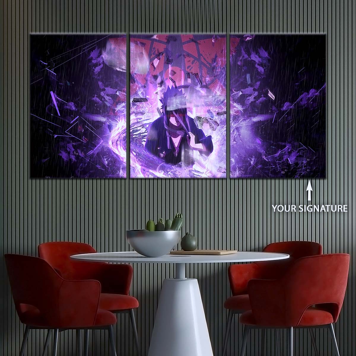 Naruto Wall Art - NA5093 - Sasuke Uchiha - Naruto Poster - Naruto Canvas