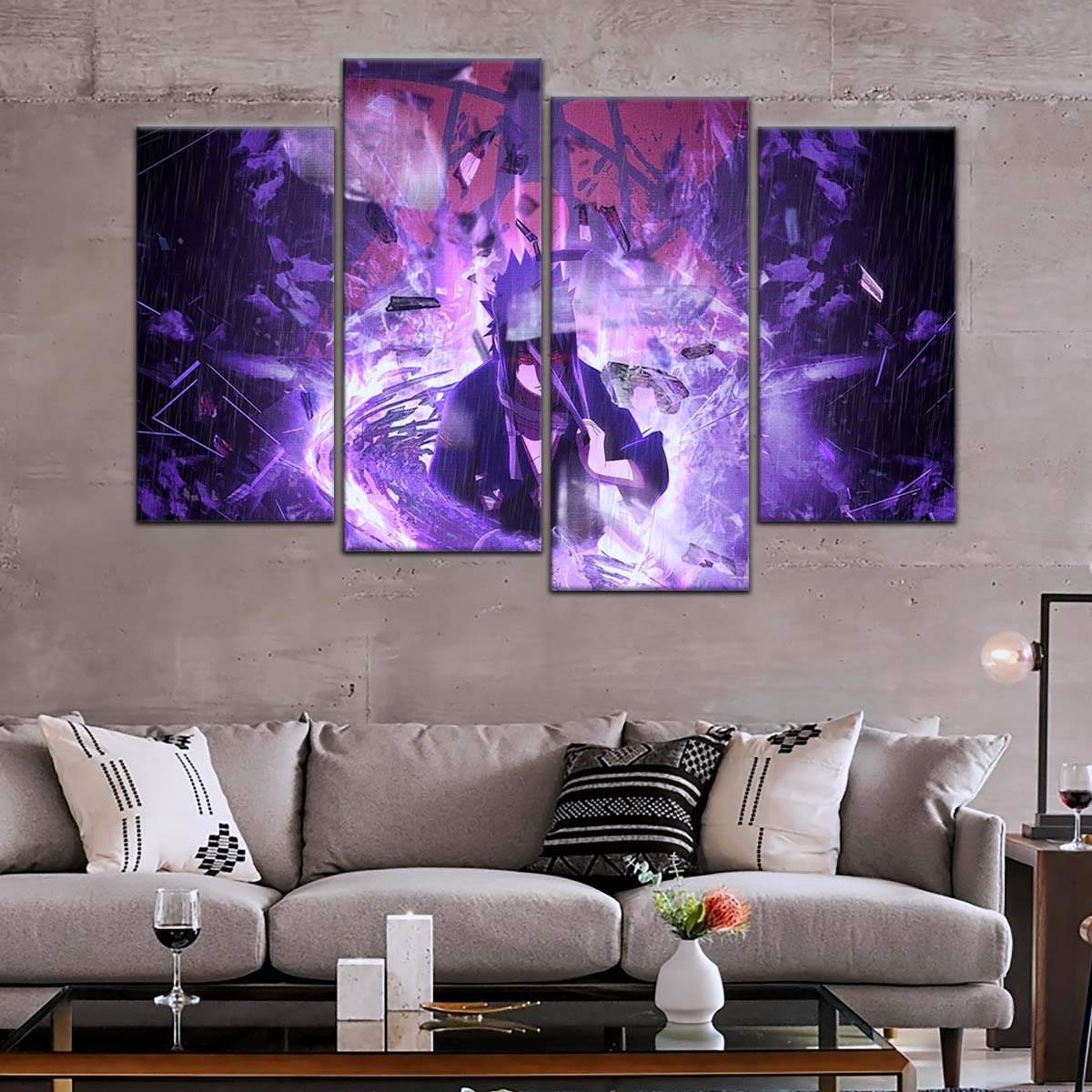 Naruto Wall Art - NA5093 - Sasuke Uchiha - Naruto Poster - Naruto Canvas