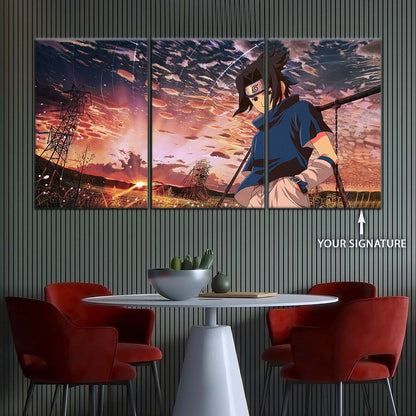 Naruto Wall Art - NA5094 - Sasuke Uchiha - Naruto Poster - Naruto Canvas