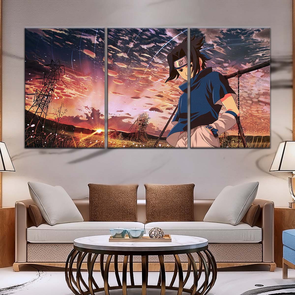 Naruto Wall Art - NA5094 - Sasuke Uchiha - Naruto Poster - Naruto Canvas