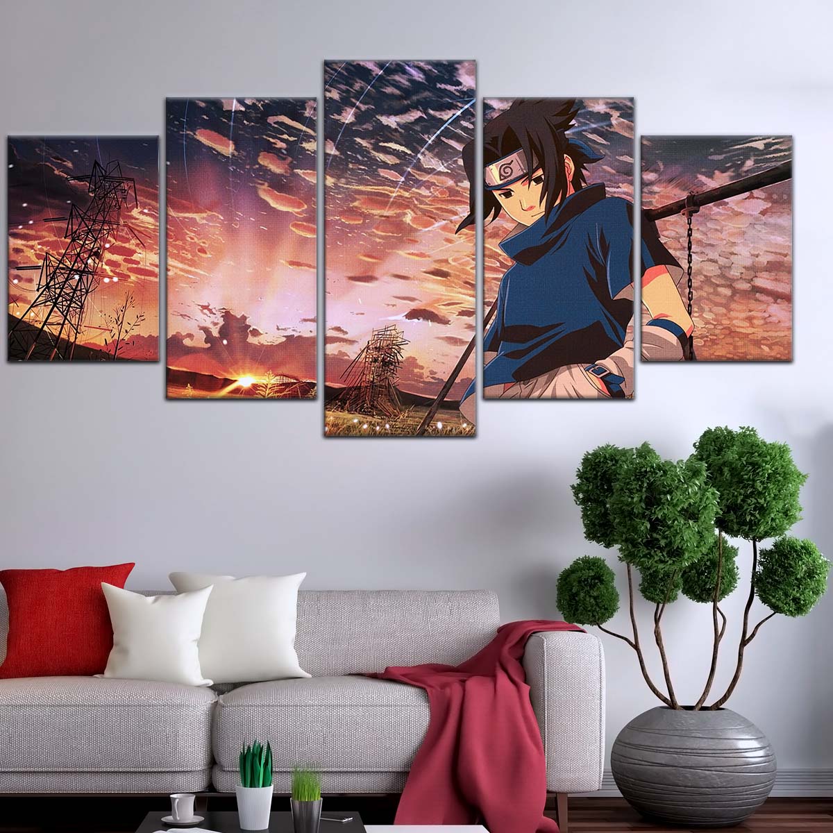 Naruto Wall Art - NA5094 - Sasuke Uchiha - Naruto Poster - Naruto Canvas