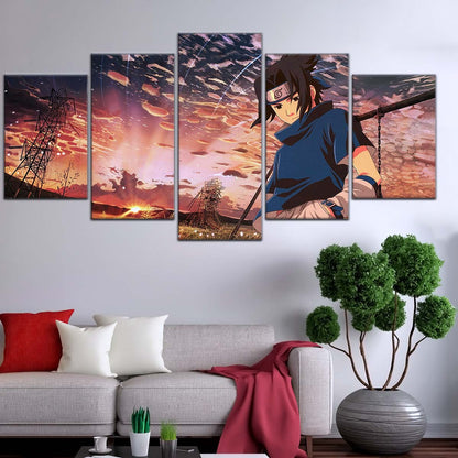 Naruto Wall Art - NA5094 - Sasuke Uchiha - Naruto Poster - Naruto Canvas