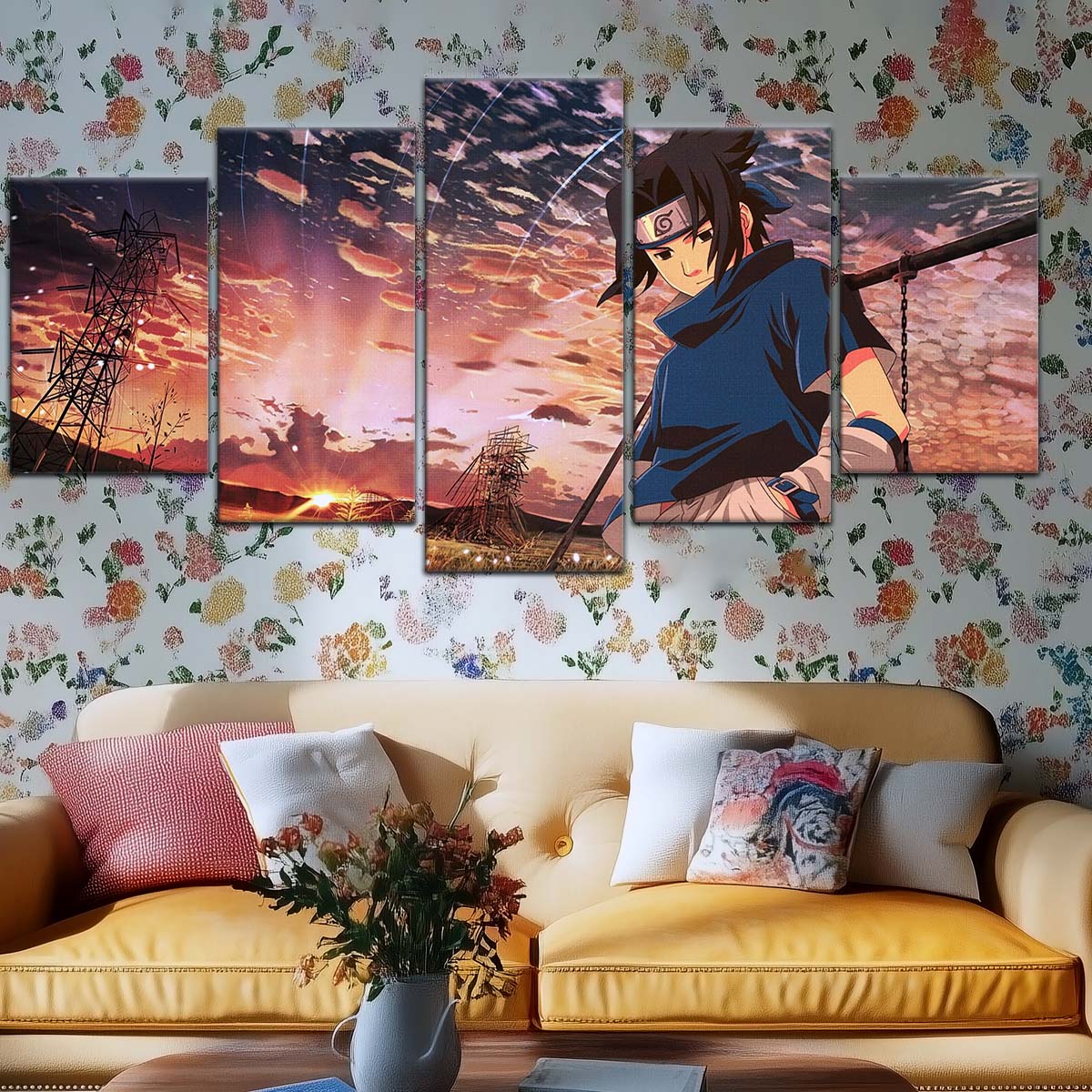 Naruto Wall Art - NA5094 - Sasuke Uchiha - Naruto Poster - Naruto Canvas