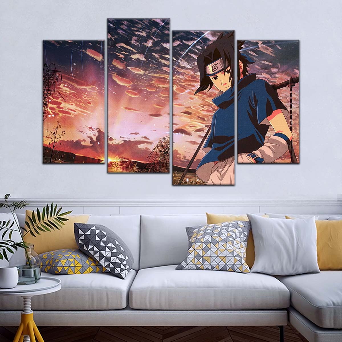 Naruto Wall Art - NA5094 - Sasuke Uchiha - Naruto Poster - Naruto Canvas