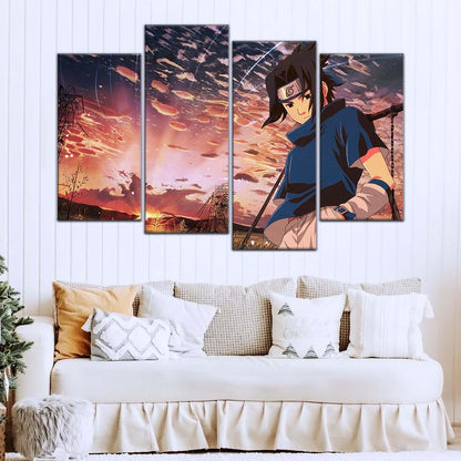 Naruto Wall Art - NA5094 - Sasuke Uchiha - Naruto Poster - Naruto Canvas